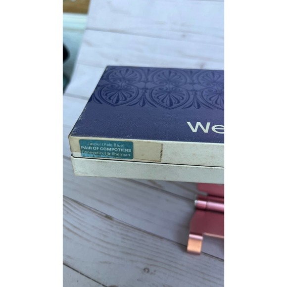 Wedgewood Vintage Seal of State Series Jasperware Set 13 Connecticut Sherman - Picture 4 of 10